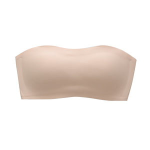 Summer thin -shoulder strap underwear women can not slip 3D frozen strips invisible girly girl bra, simple tube top
