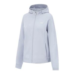 
Li Ning Women's Velvet Sports Jacket 2025 Winter New Comfortable and Warm Knitted Hooded Jacket AFDVB66