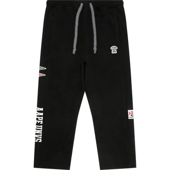 
Aape flagship store men's clothing autumn and winter ape man badge letters side-open button casual thin velvet trousers and trousers A657XXN