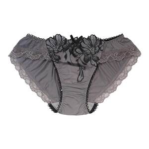 
[Buy four, get one free] Risa Magli Youlinana embroidered low-waist underwear, floral breathable briefs 666