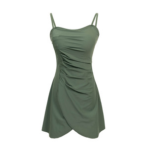 
[Fairy Girl's House] Temperament niche and high-end 2025 new slimming belly to make the hot spring conservative one-piece swimsuit for women