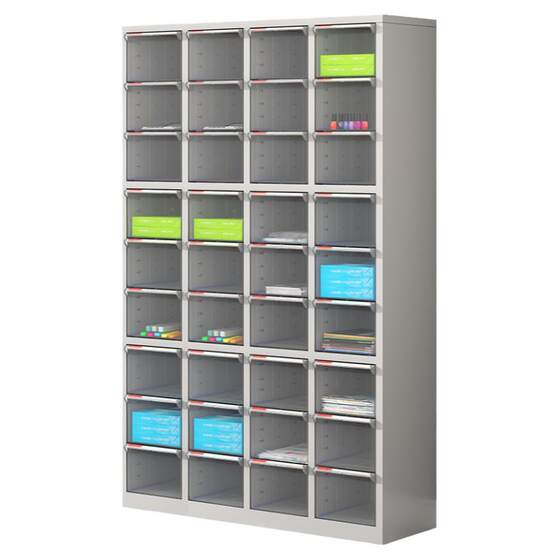 
File cabinet drawer A4 combination information office cabinet iron filing cabinet flat bottom manicure storage efficiency baking cabinet