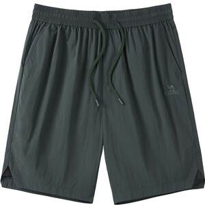 
Camel Men's Cool Shorts Men's 2026 Summer Thin Sunscreen Loose Woven Black Shorts