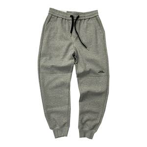Spring and Autumn American casual high-end embroidered gray sweatpants men's loose drawstring versatile ties ties sports pants trendy

