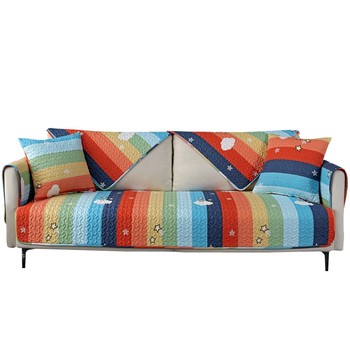 
Pure cotton fabric sofa cushion special price anti-slip Nordic light luxury