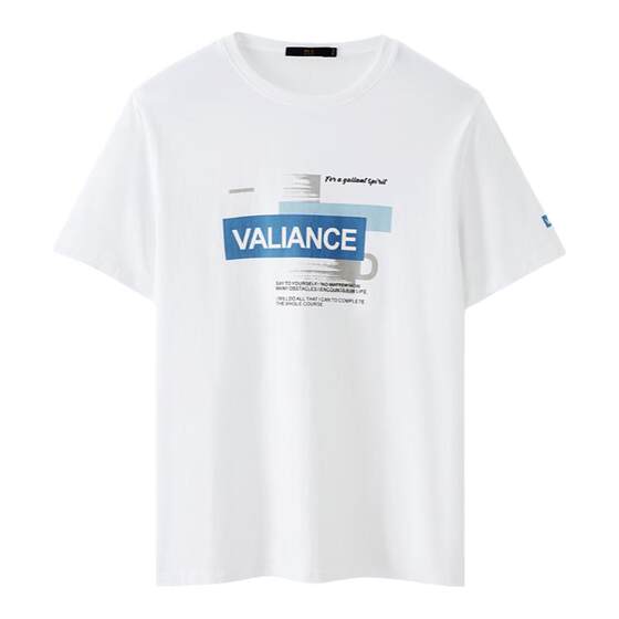 
HLA/Hailan Home Father Short Sleeve T-shirt Men's Summer New Fashion Brand Loose Casual Round Neck T-shirt Top Men