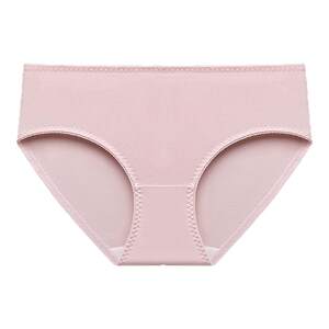 
Lanzhuoli Zhuoli underwear women's pure cotton bottom crotch mid-low waist boxer briefs comfortable seamless shorts