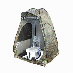 Quick-open, rainproof, no-build fishing and warm single-person tent