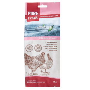 
Meowda cat snacks freeze-dried fresh meat chicken breast cubes freeze-dried cat strips kitten supplementary nutrition cod salmon