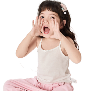 
Balabala children's suspender vest boys and girls cotton tops summer children's baby underwear sleeveless T-shirt