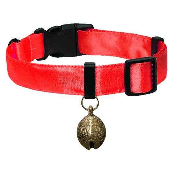 
Dog Leash Copper Bell Collar French Dou Dog Walking Golden Retriever Bichon Medium and Large Dog Neck Collar Traction Rope Pet Supplies