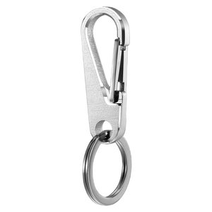 
Car key chain 2026 new men's high-end waist hanging anti-lost strong and durable 304 stainless steel key chain
