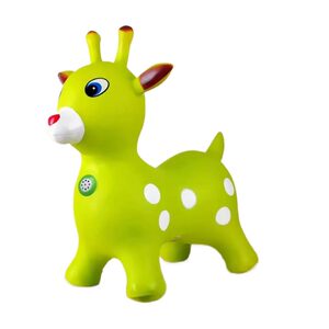 Inflatable horse children's jumping horse baby anti-fall enlarged and thickened riding toy infant jumping