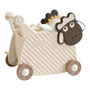 
Bobo Sheep Cart Snack Storage Cart Children's Toy Storage Rack Storage Box Large Capacity Baby Storage Rack