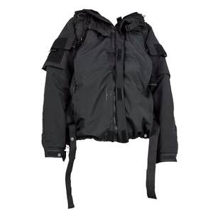 
EMCTWO hip-hop hip-hop trendy thick multi-pocket windproof functional jacket couple breathable cotton jacket for men