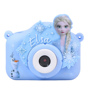 
New Year Gift Children's Camera Camera Can Take Photos and Videos Girls' Birthday Elsa Princess Toy Girls