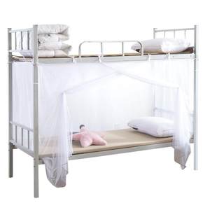 Household ultra -encrypted big mosquito net student dormitory school construction sites on the bedroom bedroom, laid 90 single beds, dust prevention top