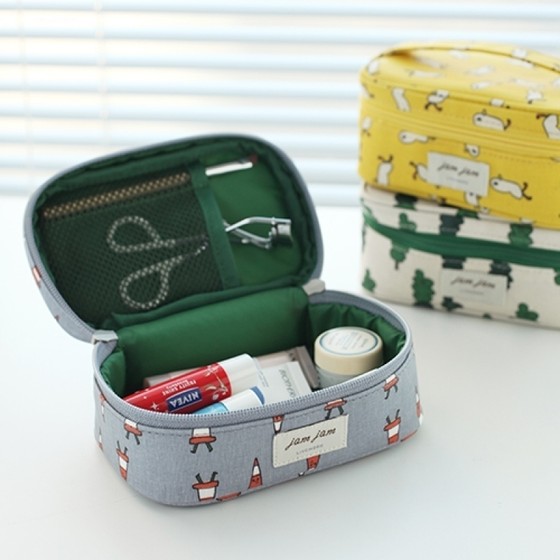 한국어 livework 귀여운 INS 대용량 휴대용 방수 화장품 가방 바느질 키트 충격 방지 카메라 보관 가방