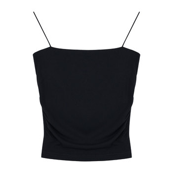 
MULVAN Inner Wear White Slim Sleeveless Vest with Chest Pad for Women in Summer Outdoor