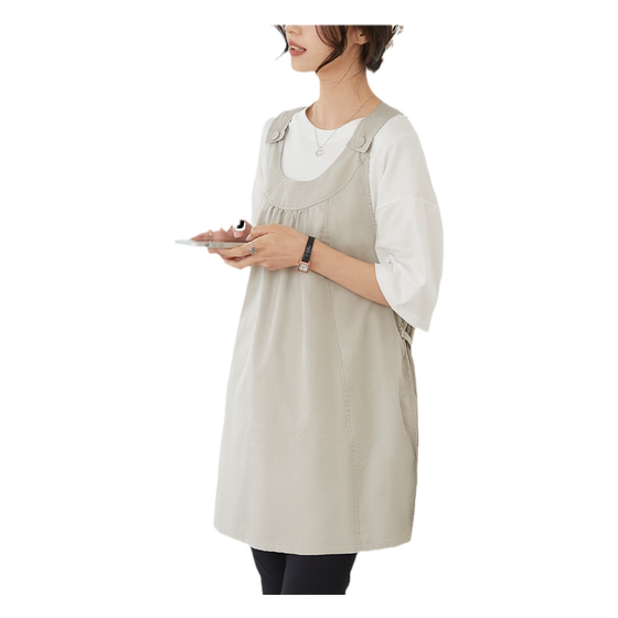 October Mommy Anti Radiation Silver Fiber Pregnant Women's Clothing for Home Work Four Seasons Wearing Silver Twill Anti Radiation Vest Outside
