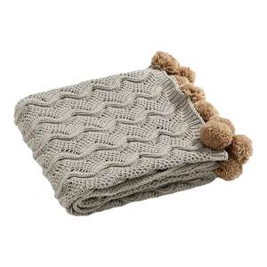 
Zexi soft and skin-friendly Chenille Class A sofa cover blanket, lunch break blanket, retro high-end model room blanket