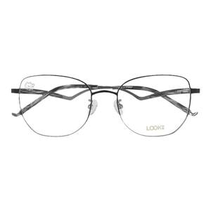 
LOOK glasses duck duck style multi-sided window frame ultra-light retro flat literary black gradient high-end optical glasses
