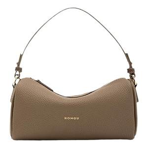 
Red Valley Bag 2024 New Leather One-Shoulder Crossbody Bag Cowhide Boston Pillow Bag Handbag Women's Bag Small Bag