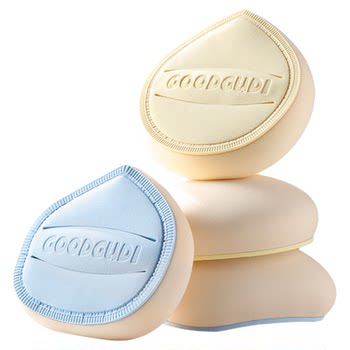 [Great soft bullet] Marshmallow air cushion puff soaked in water
