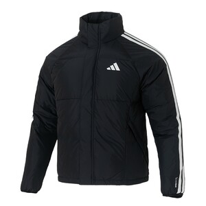 
Adidas sports suit men's winter new stand-up collar loose down jacket knitted plus fleece pants two-piece set