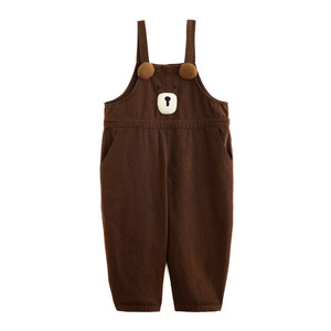 
Yantaijia boys' cotton overalls suit spring autumn shirt children's long-sleeved T-shirt boy's vest straight pants