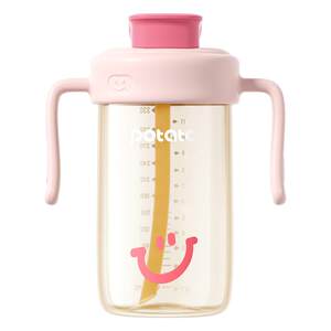 
Little Potato Baby Bottle 3 years old and above Straight Drinking Cup Older Baby 2 Years Old Milk Drinking Straw Cup Children's Milk Cup Water Cup