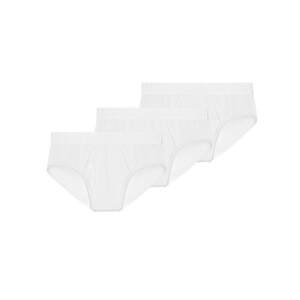 
Pulu Genderless Vintage Placket Mid-Low Waist Briefs Unisex Couple Style Three-Pack POURLUI