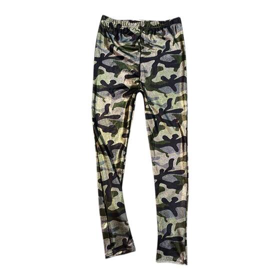 
Camouflage leggings for women's outer wear 2026 autumn and winter high-waist slim pencil pants elastic tight leggings nine-point pants trendy