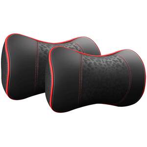 
Car head pillow neck pillow neck pillow neck pillow car pillow neck supplies genuine leather cowhide car for four seasons