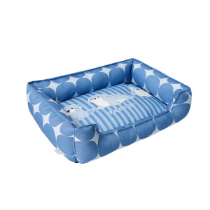 
Pet deep sleeping nest, heightened and thickened Oxford cloth square nest, reliable neck protection, universal for all seasons, thick and comfortable cat nest and dog nest