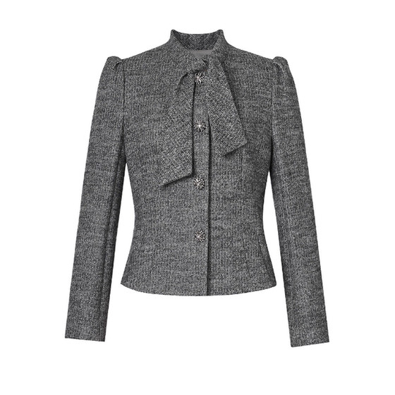 
Spot Yinyinger 2025 winter new style Lako same style waist coat top high waist A-line skirt