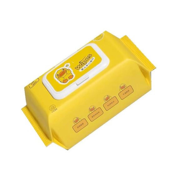 
Little yellow duck wet wipes for baby hands and mouth hygiene and private care for family affordable clothing for larger and thickened face wipes