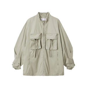 [Taobao Exclusive] JNBY/Jiangnan Buyi Spring and Autumn Stand Collar Windbreaker Mid-Length Women's Workwear Style Casual Jacket