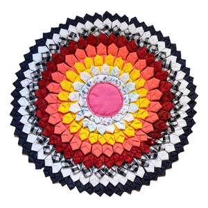 
Thai cotton and linen patchwork cushion handmade creative round stool cushion chair cushion ethnic style rattan chair sofa cushion bay window decoration