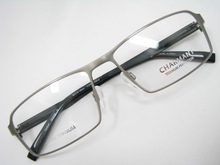 Charmant Zharman Чистые титановые очки CH10750 SI Серебряные коммерческие квадратные рамы