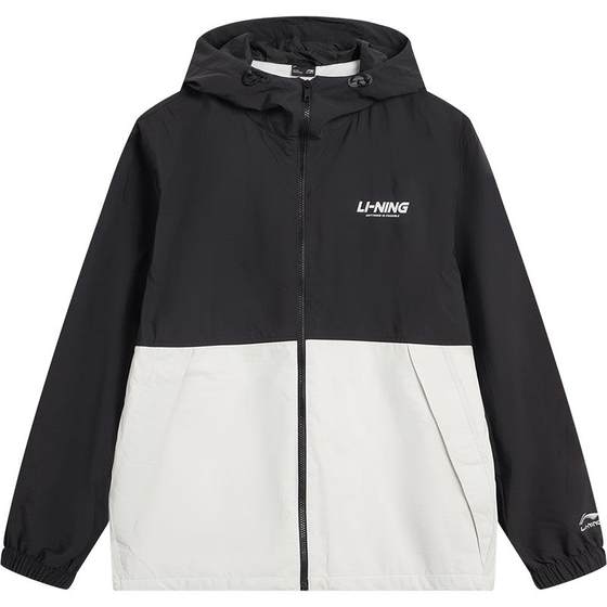 
Li Ning Jacket Men's Autumn and Winter New Couple's Windbreaker Thickened Casual Fashion College Retro Top Sports Jacket for Women