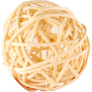 Parrot toy to relieve boring, hi rattan ball little bird grinds the teeth, the martial arts Xuanfeng little sun parrot bites toys to relieve boring