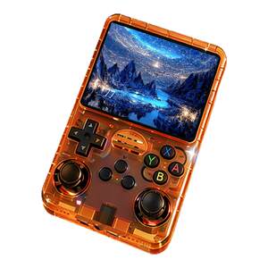 
New R36S handheld game console classic retro nostalgic childhood arcade game GBA/FC/PSP high-definition IPS screen dual rocker game console birthday gift children's eye-friendly large screen
