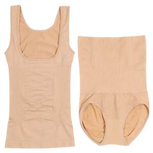 Oushiluolan shapewear: tighten the abdomen, lift the buttocks, support the chest, tie the waist, and improve the body. Postpartum shapewear triangle pants set for slimming