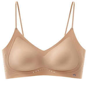 
Wang Churan's same style HelloSunny breathable liquid foundation invisible underwear women's summer thin breathable seamless bra