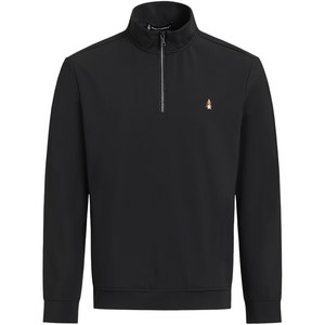 
[Comfort and style] Hush Puppies spring sports casual half-zip sweatshirt men's stretchy texture pullover