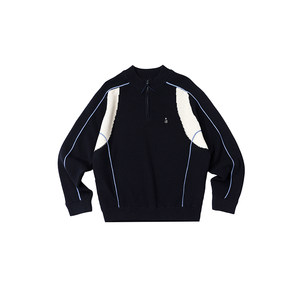 
roaringwild a arch roaring beast spliced ​​contrasting sweater autumn and winter couple sweater men's jacket