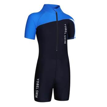 YOBEL youth one-piece men's sun protection swimsuit