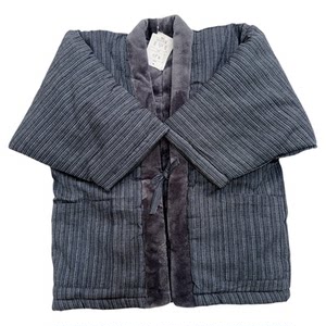 Foreign trade Japan's original single -Japanese men and women plaid semi -entangled plus cotton warm cotton clothing home service couple home cotton jacket