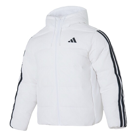 
Adidas sports suit men's autumn and winter new warm down jacket jacket knitted trousers plus velvet leggings